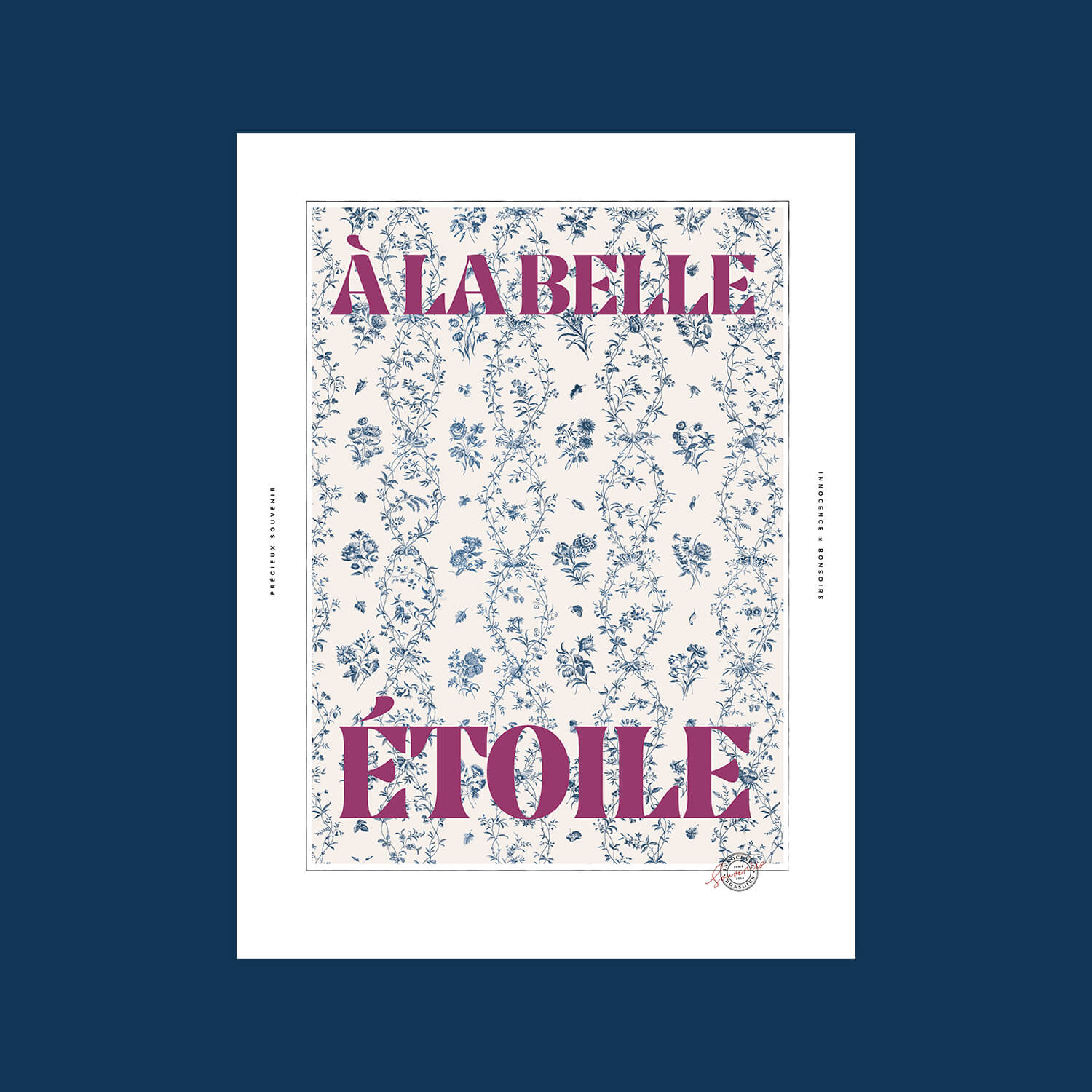 Poster "À la Belle Étoile