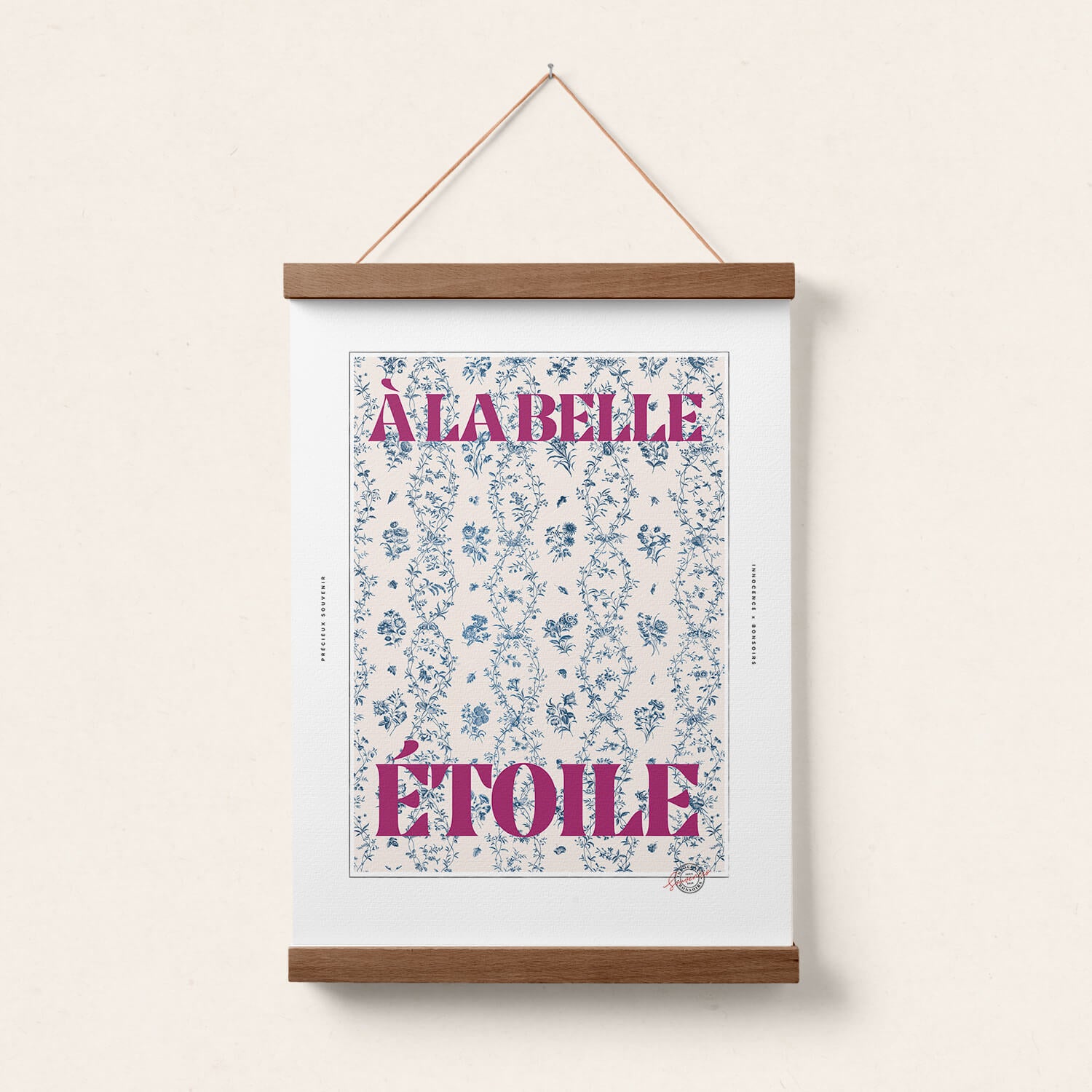 Poster "À la Belle Étoile