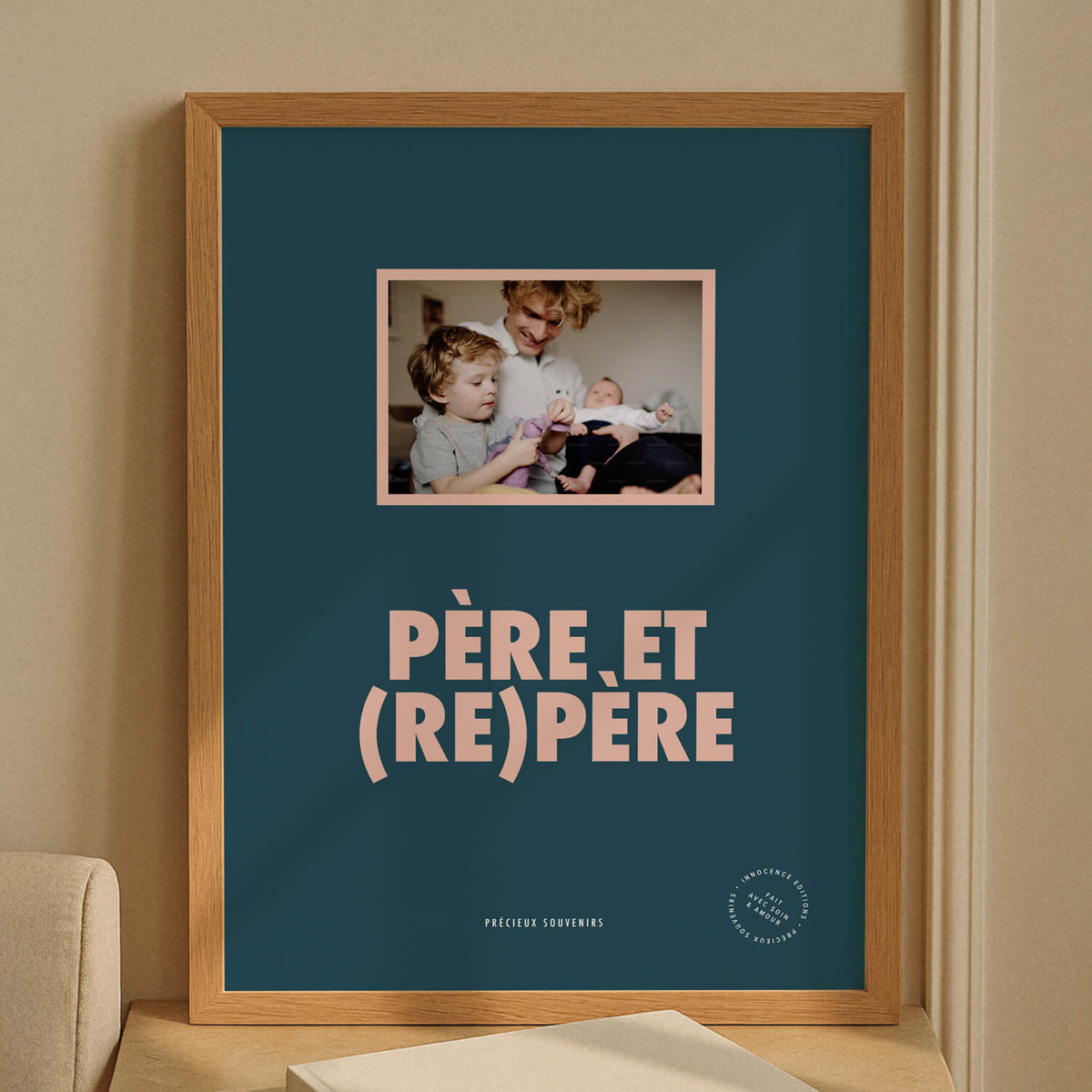 Framed poster “Père et (re)père”