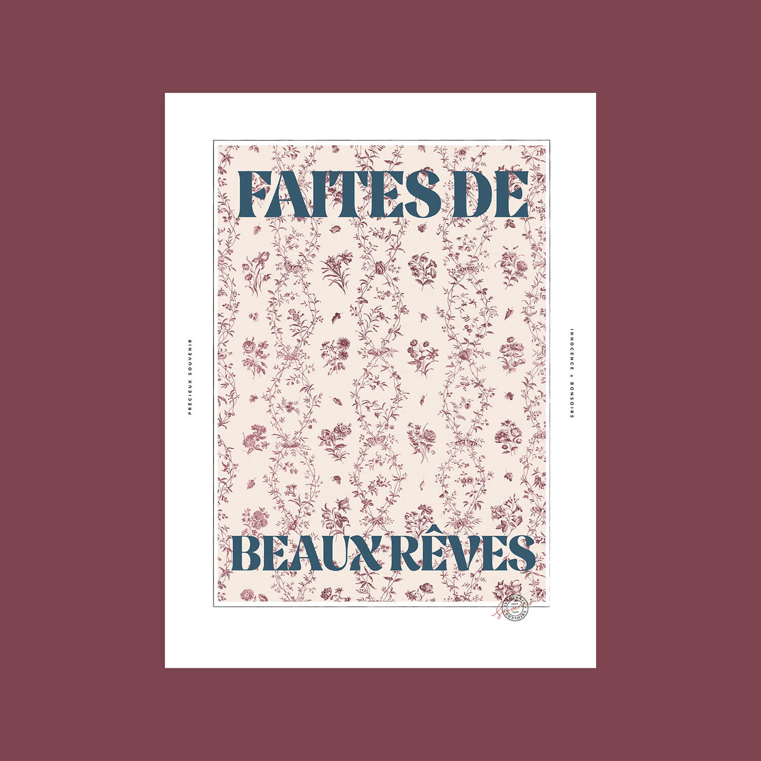 Affiche "Beaux Rêves"