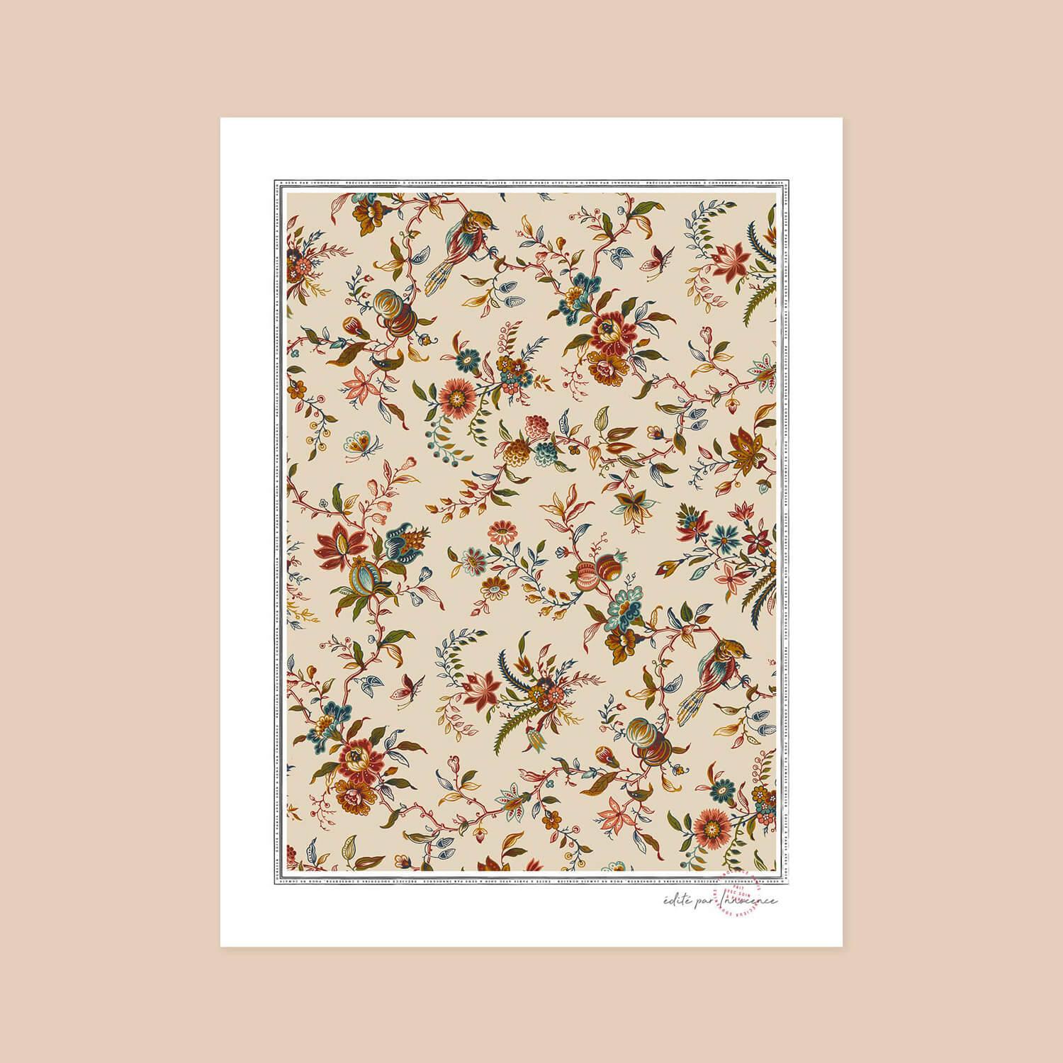 Poster Autumn Flowers - Innocence