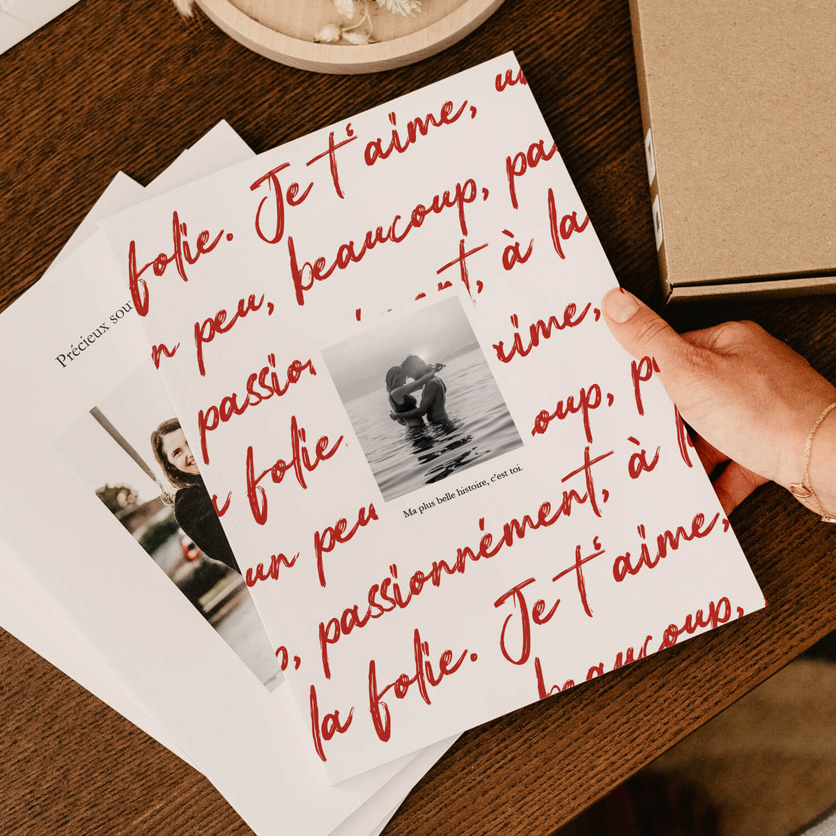 "A la folie" Love Softcover Album