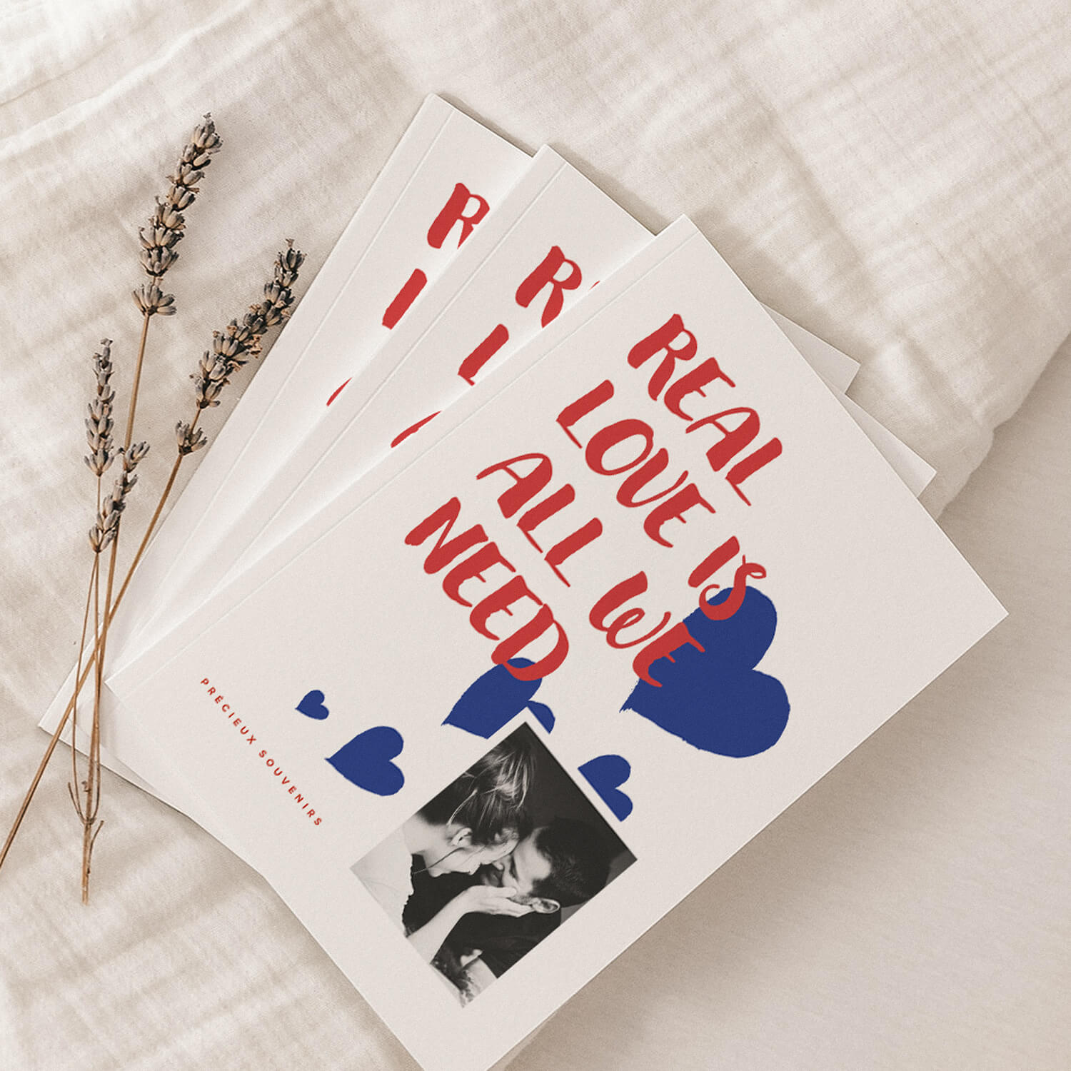 Álbum clásico mini tamaño A5 "Real Love"