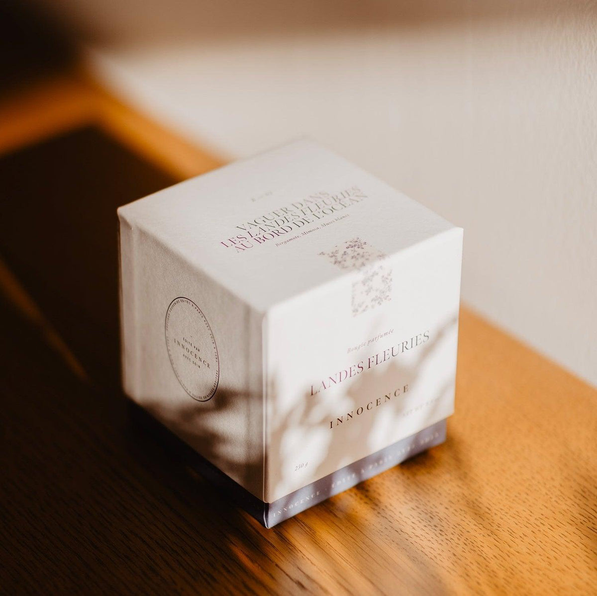 Candle "Landes Fleuries" - Innocence