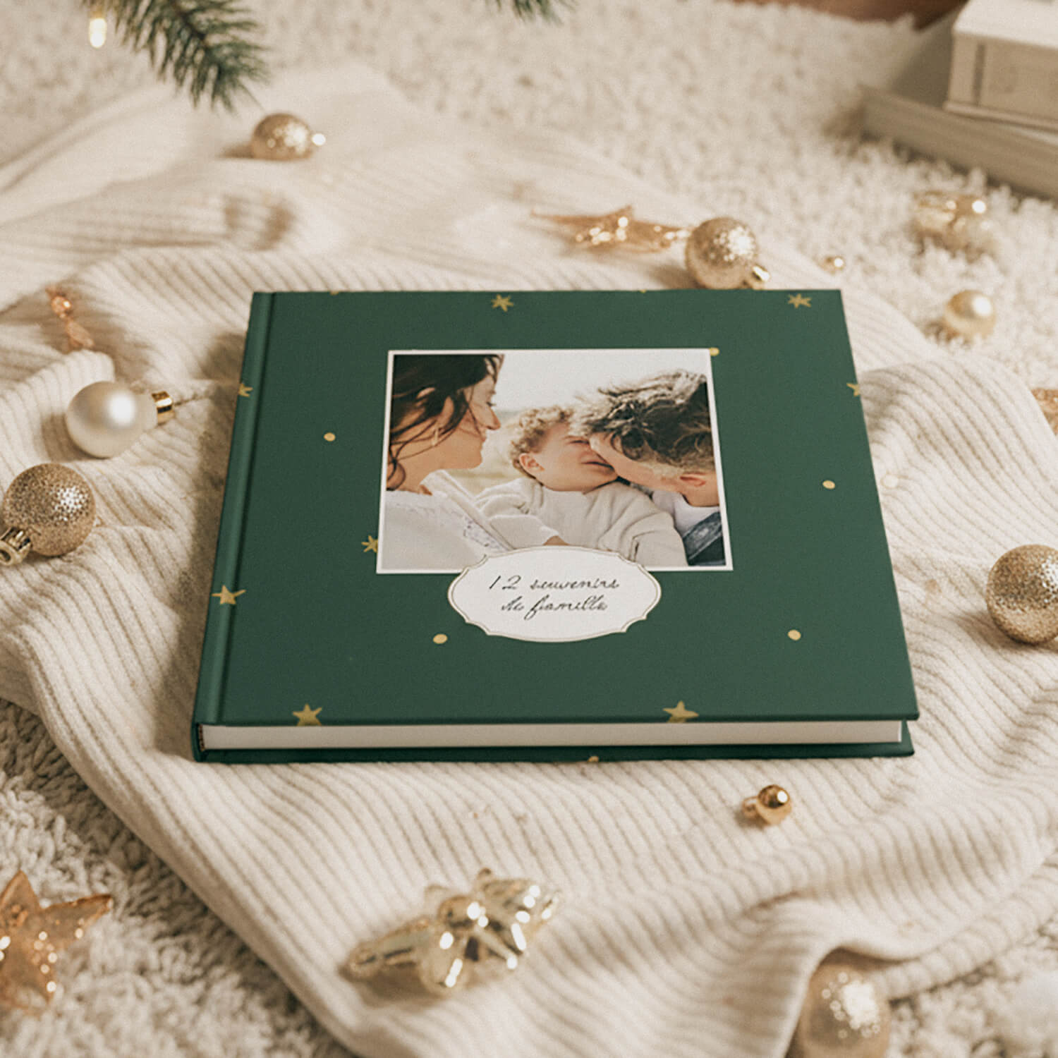 Celebration Hardcover Album - Festive Green
