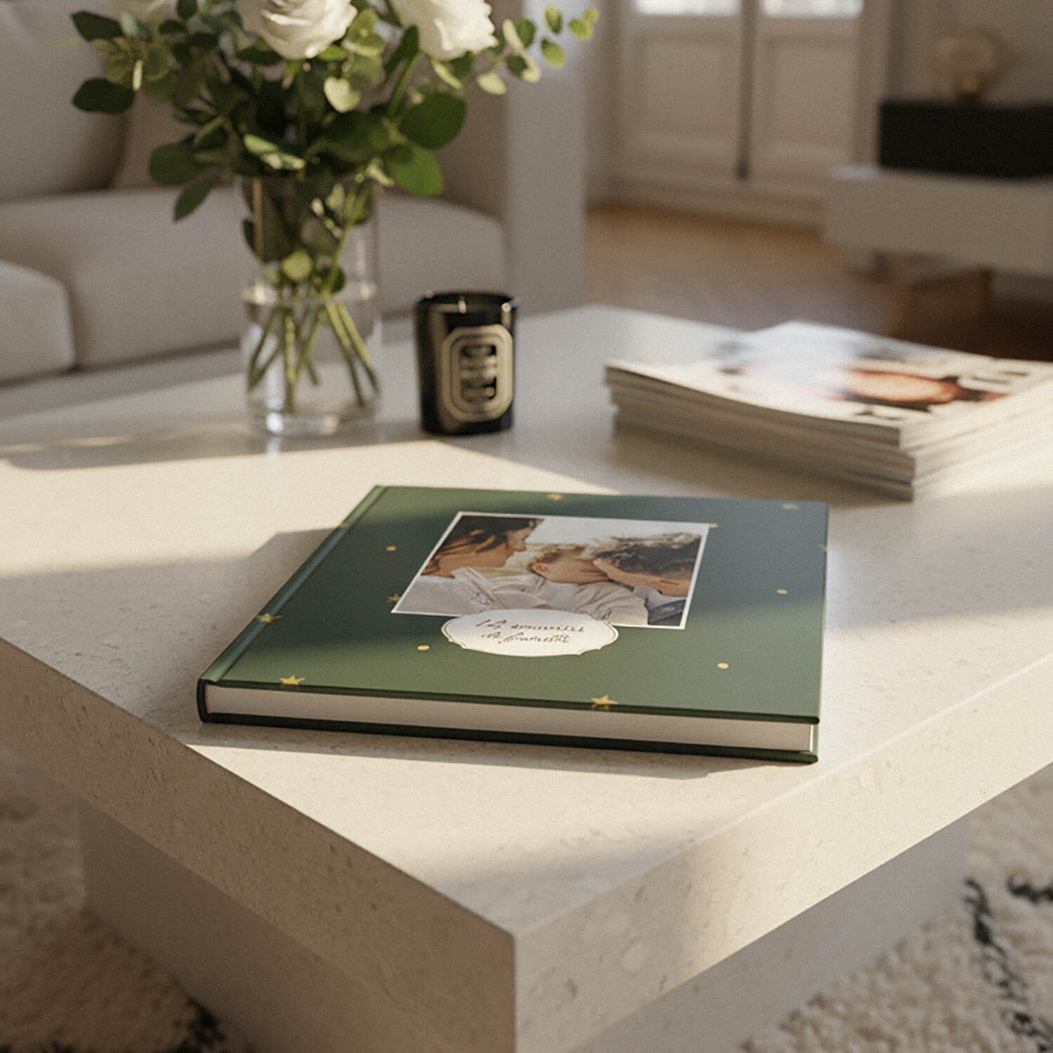 Celebration Hardcover Album - Festive Green
