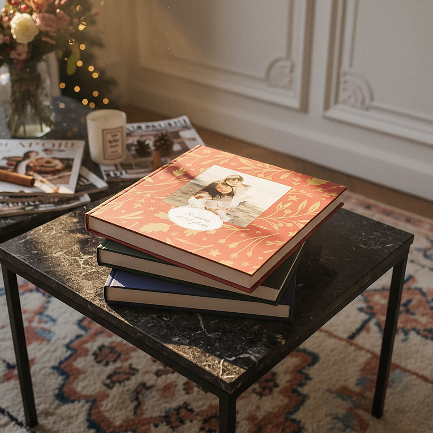 Celebration Hardcover Album - Festive Red
