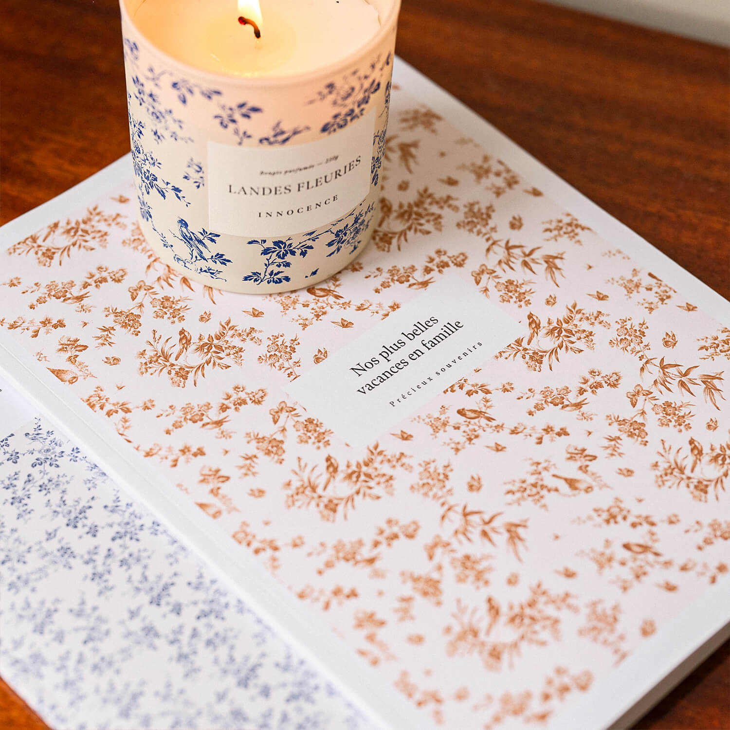 Album Souple Campagne Bleue