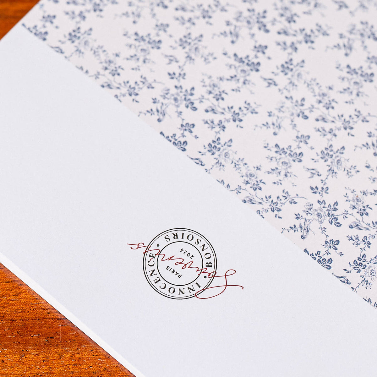Blue Countryside Softcover Album