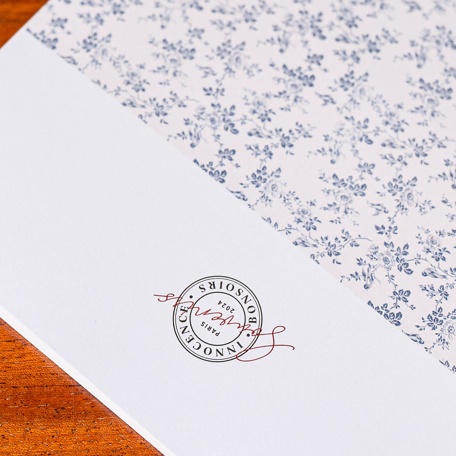 Album Souple Campagne Bleue