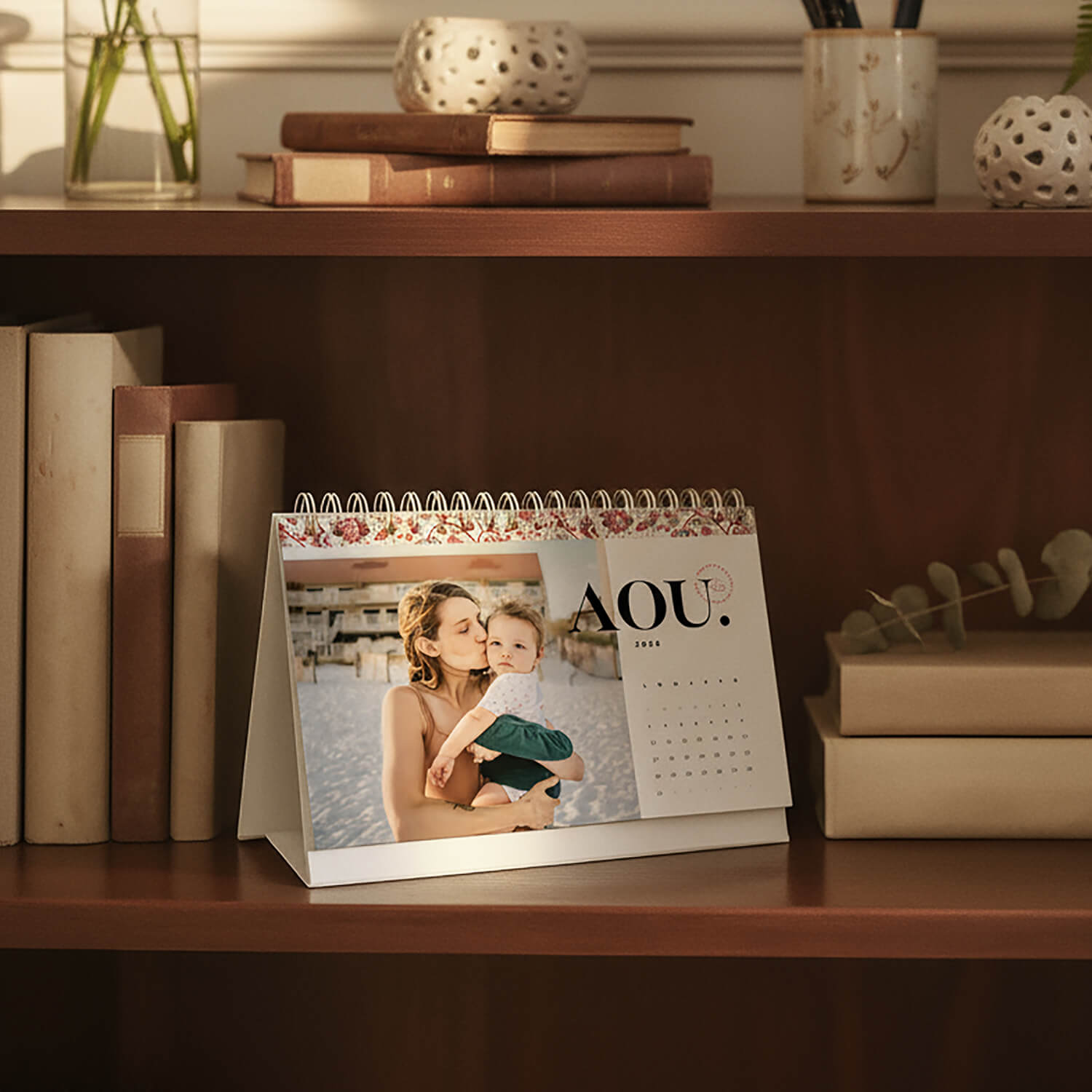 Calendario de fotos de escritorio 2026