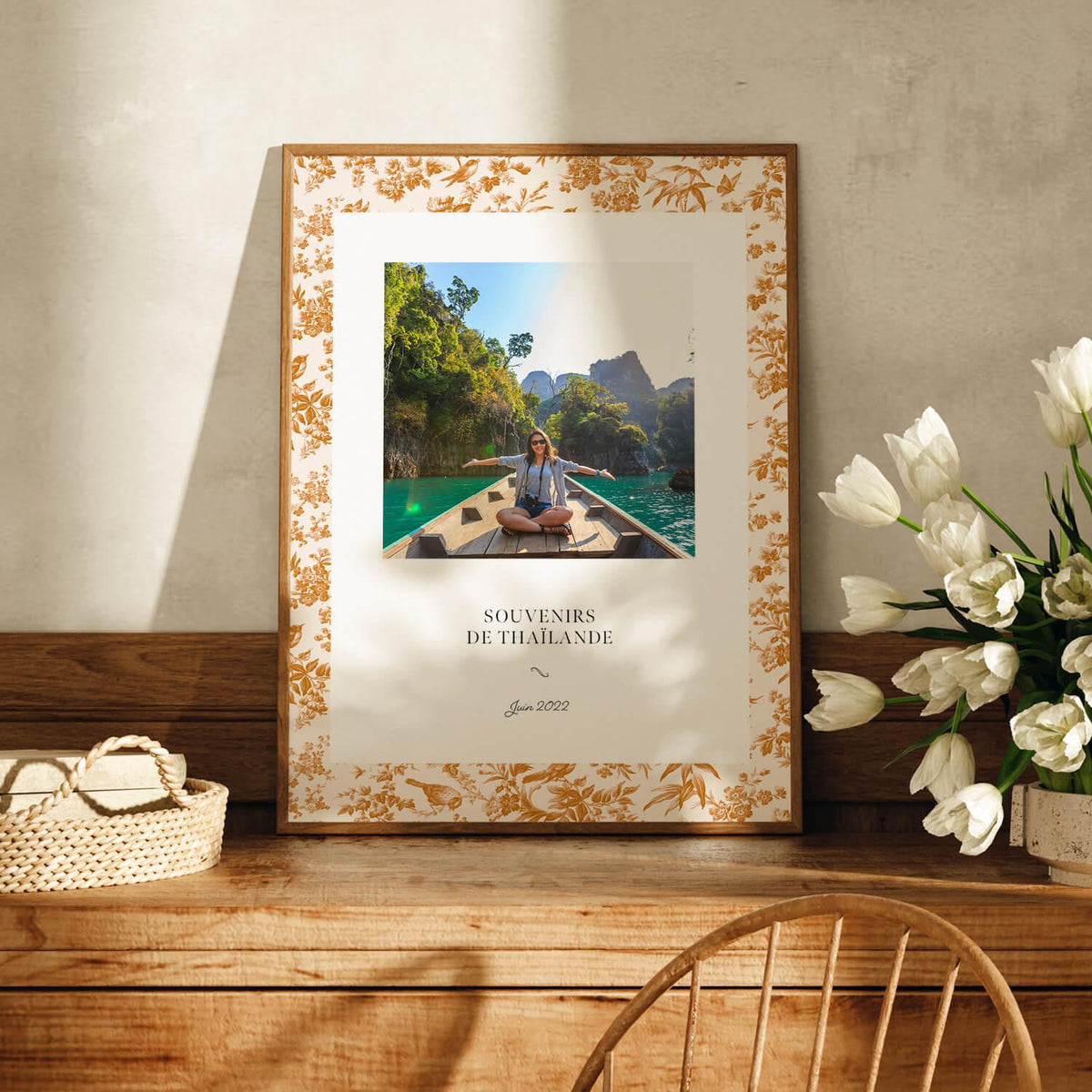Affiche photo « Paradis doré »