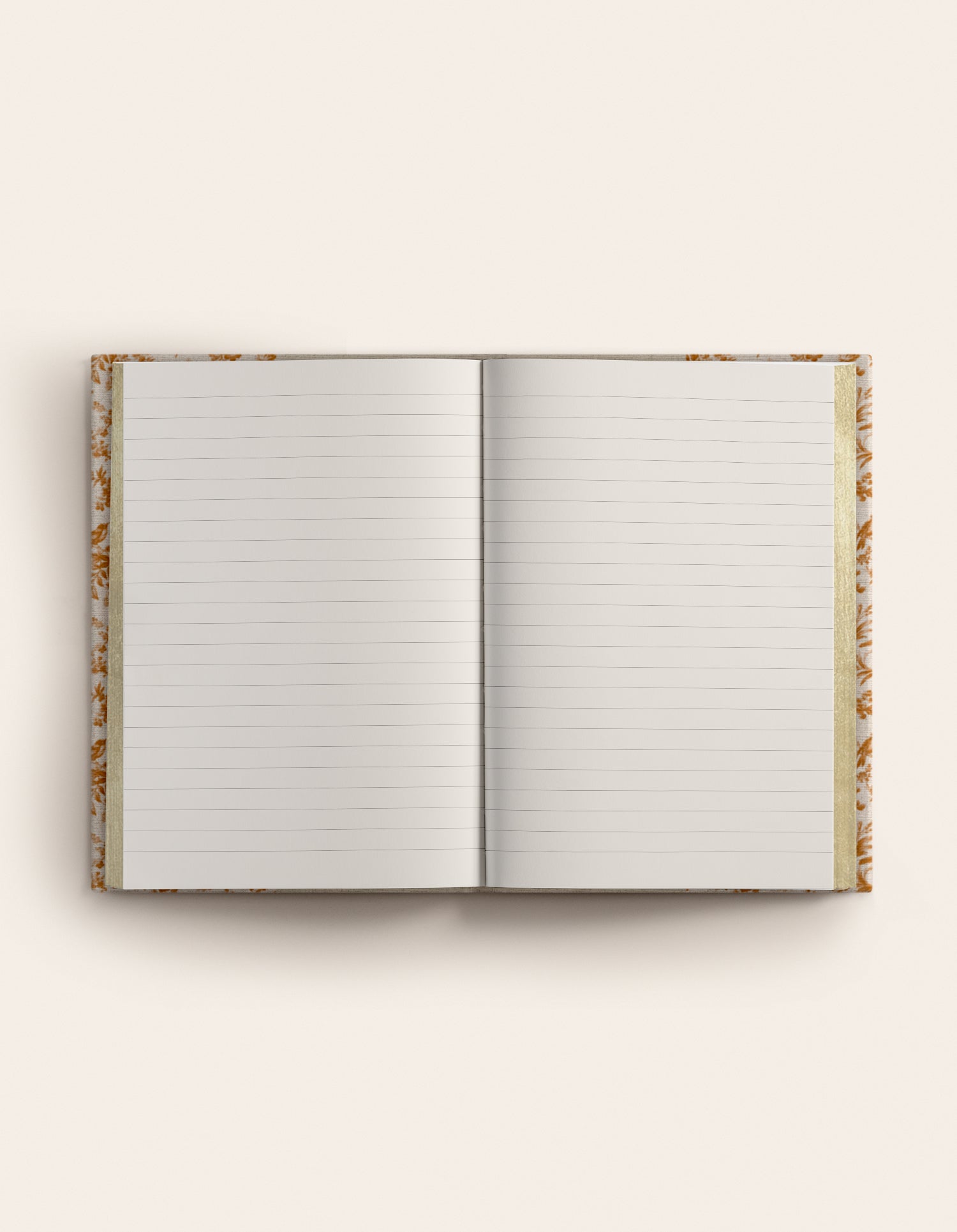 Golden paradise notebook