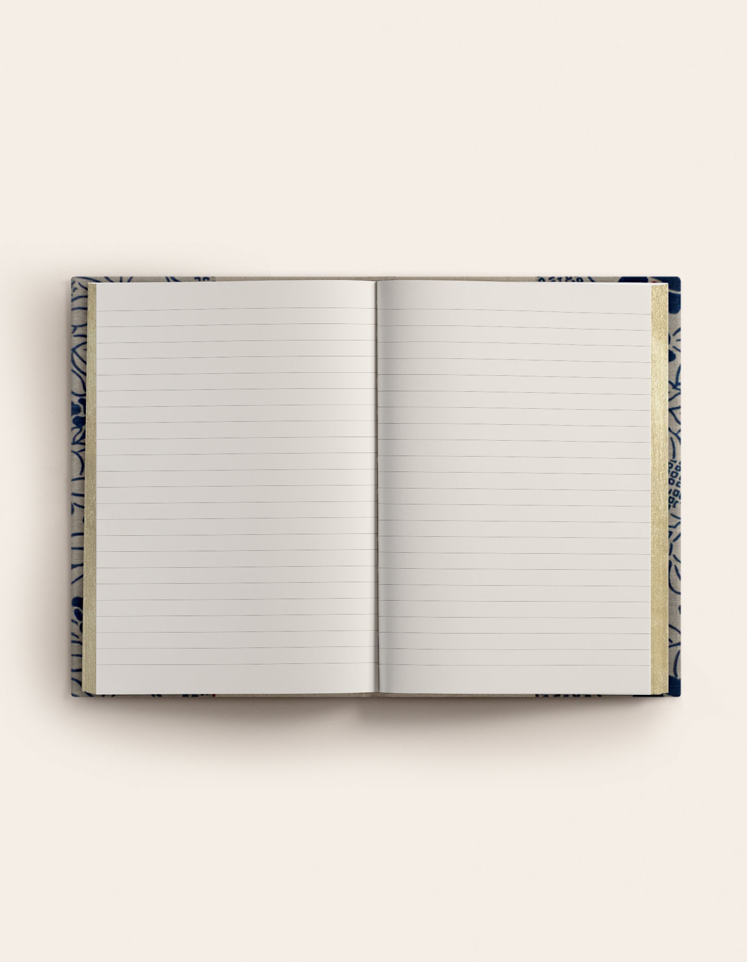 Indigo Blooms notebook