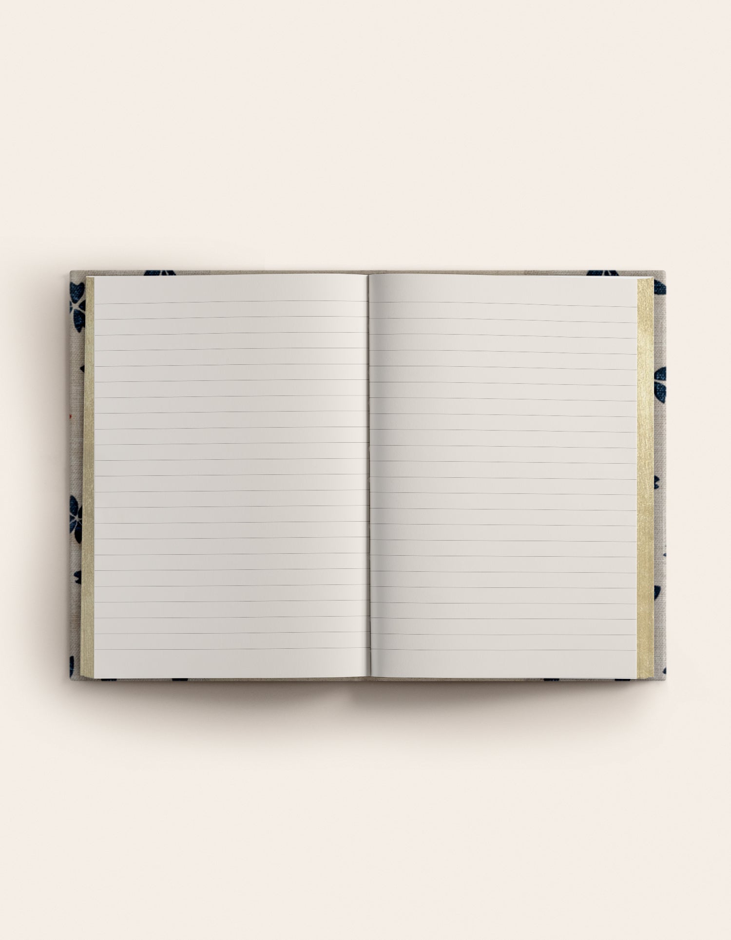 Indigo Petals notebook