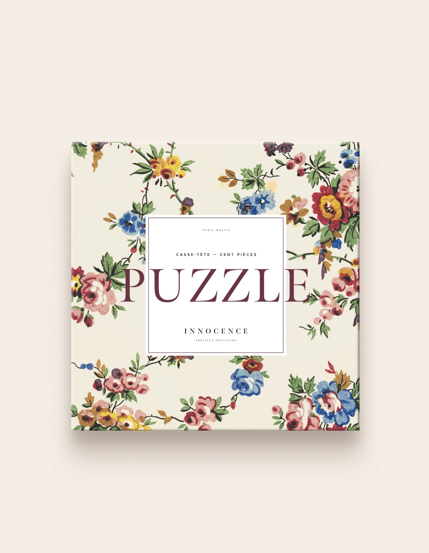 Puzzle Flowery Painting