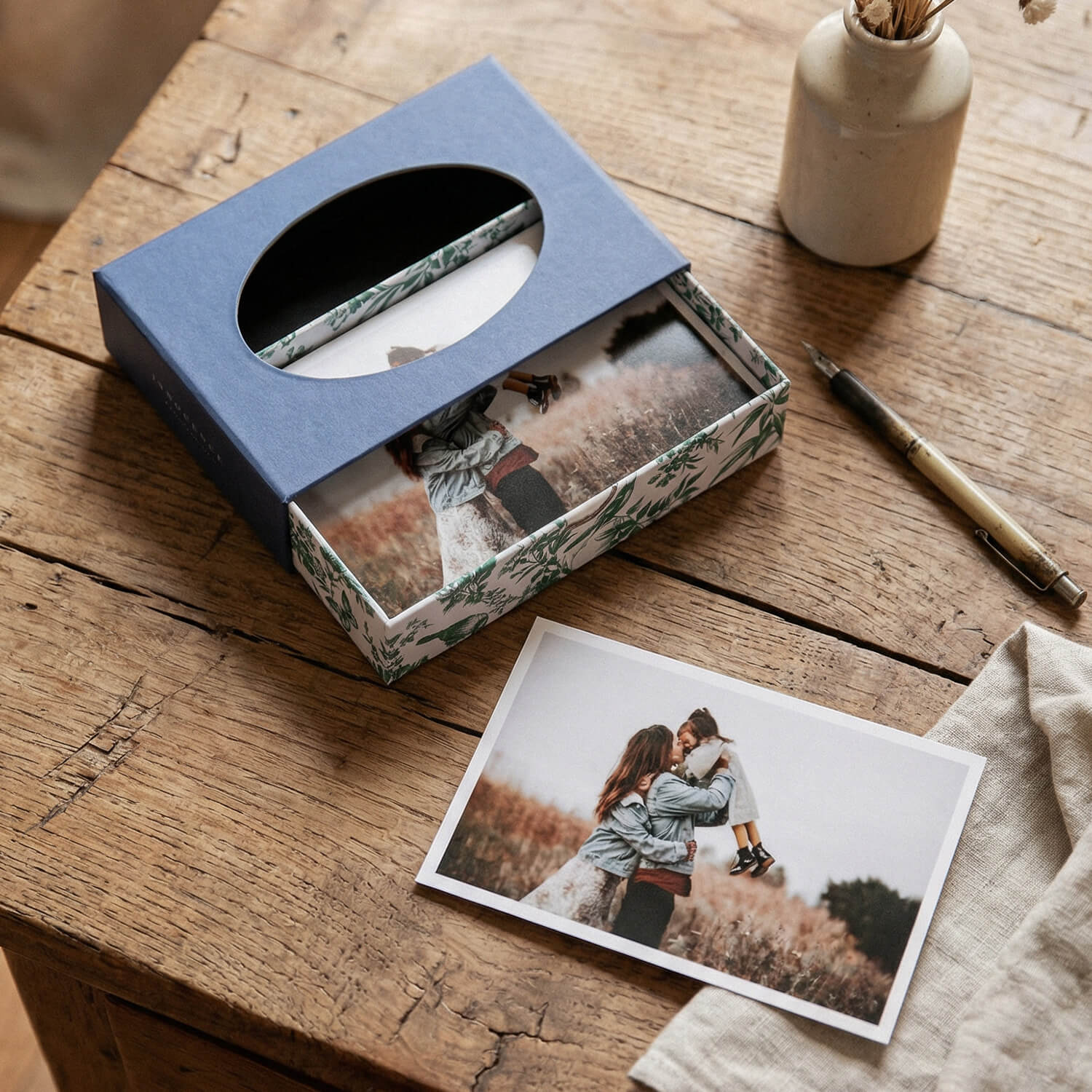 fotobox zum aufbewahren Innocence Fotobox | 80 Abzüge in einem eleganten Etui