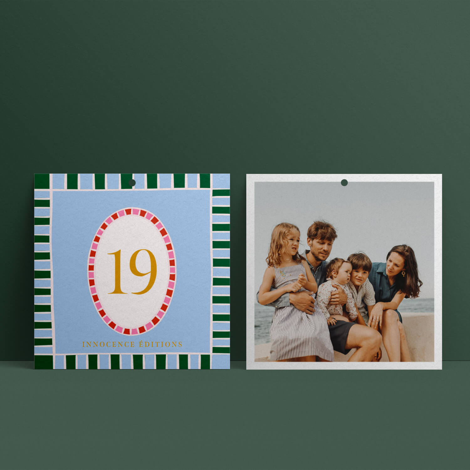 Personalisierter Adventskalender – 24 Fotos