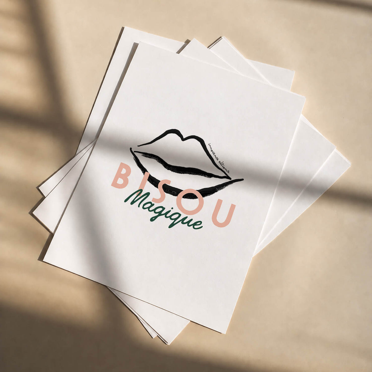 Poster Bisou Magique