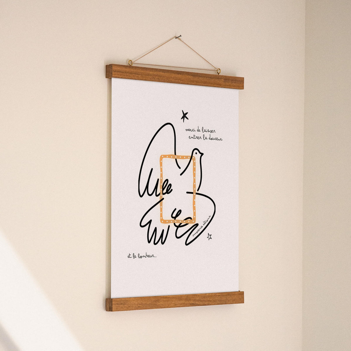 Affiche Douceur & bonheur