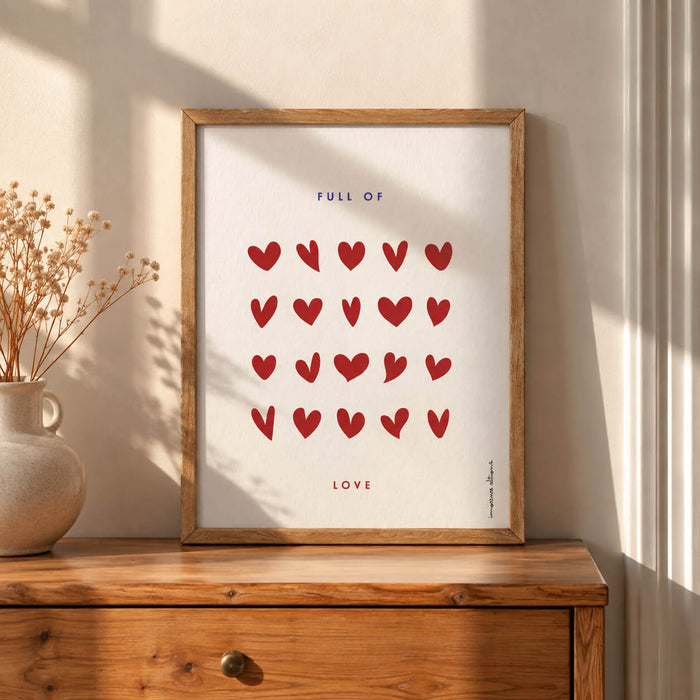 Poster Full of love