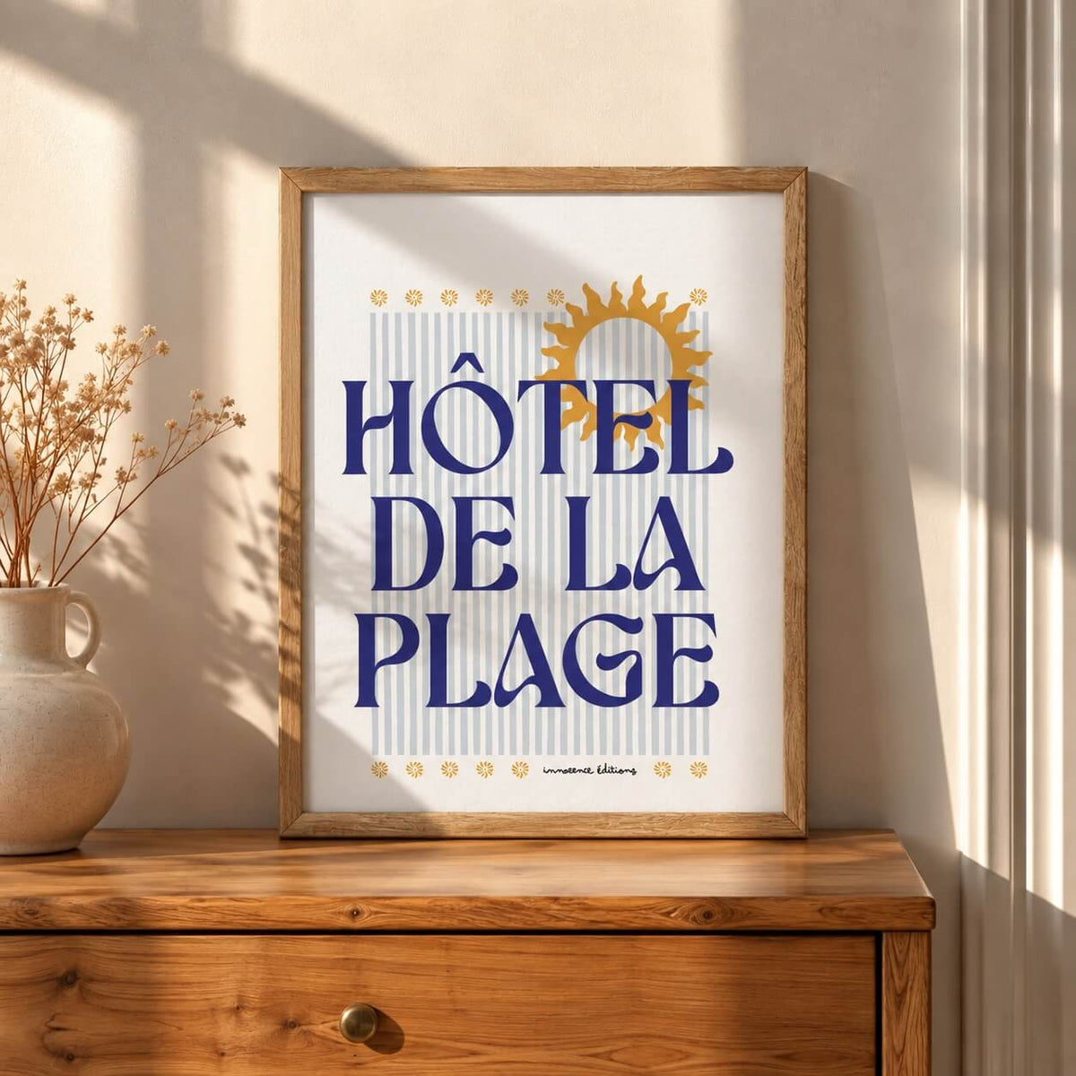 Affiche Hôtel de la plage