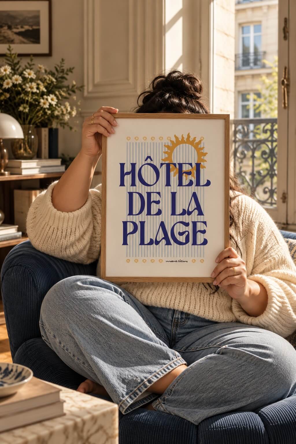 Affiche Hôtel de la plage