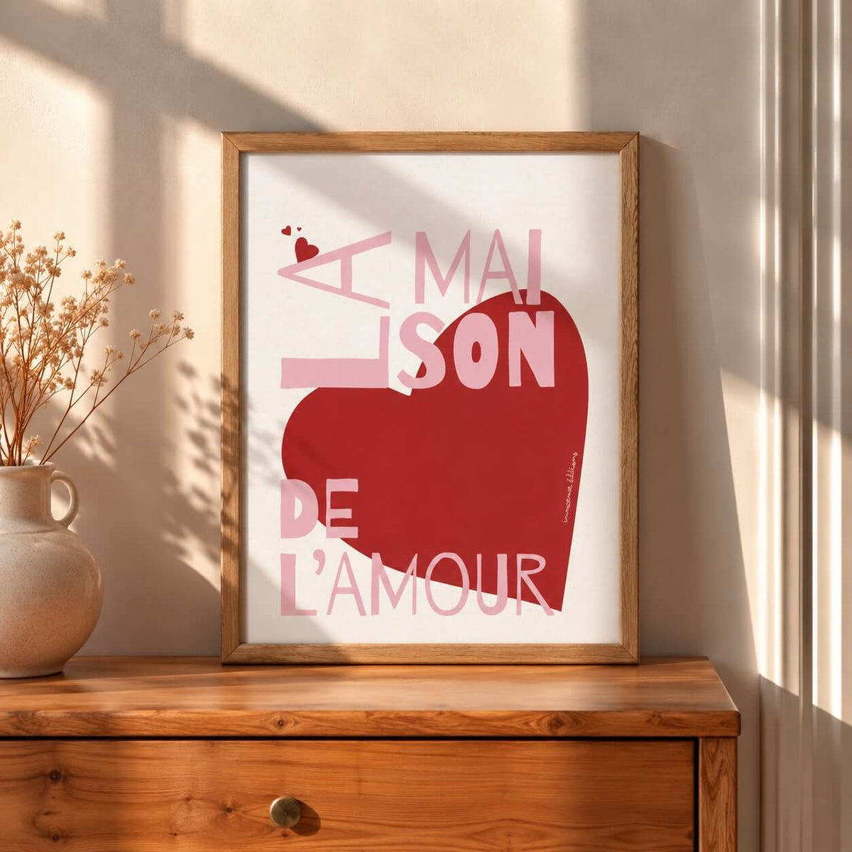 Poster Maison de l'amour