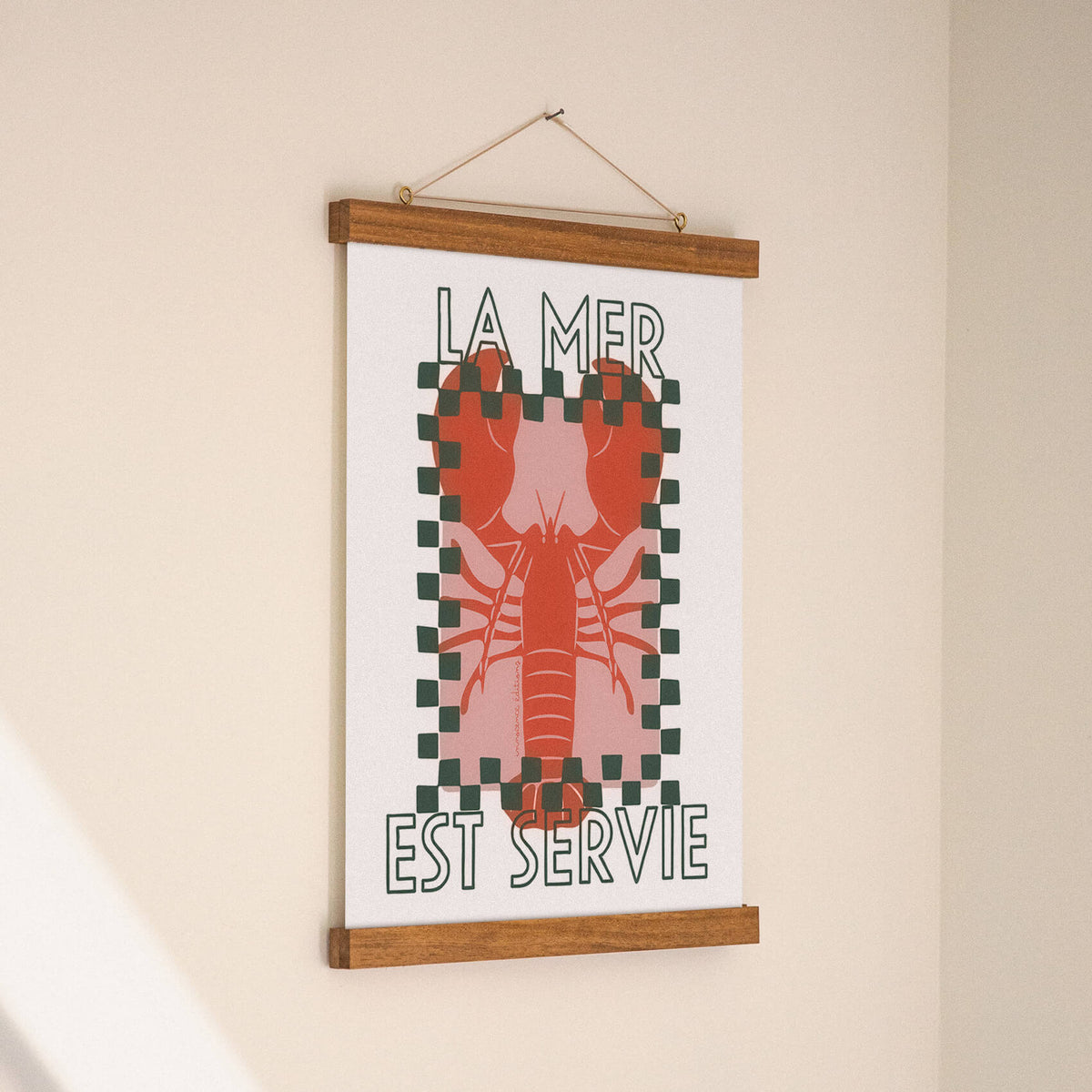 Affiche La mer est servie