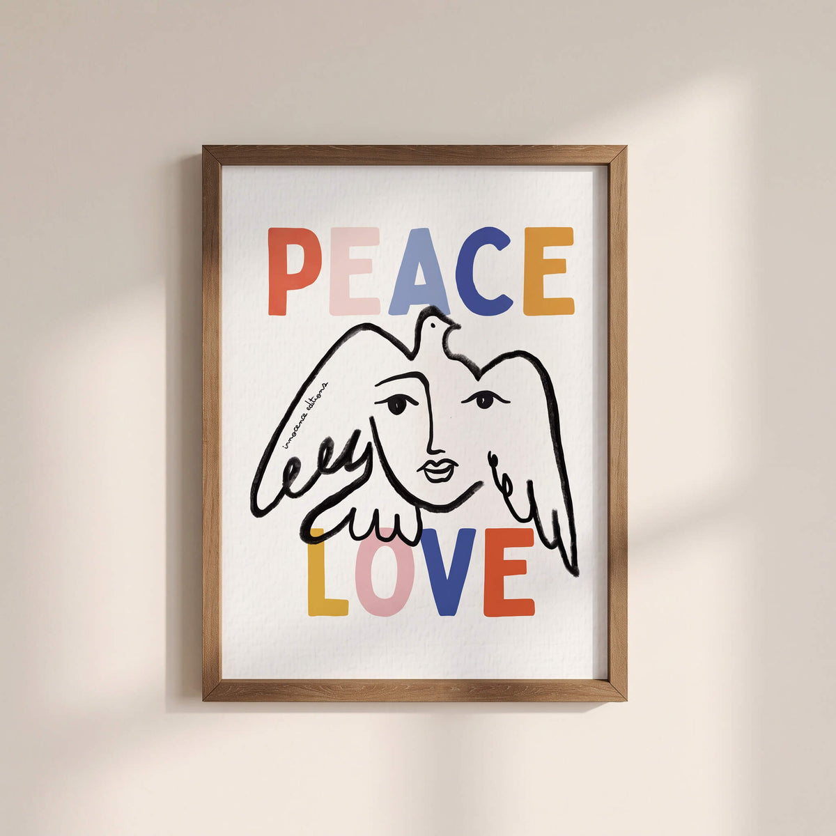 Affiche Peace & Love