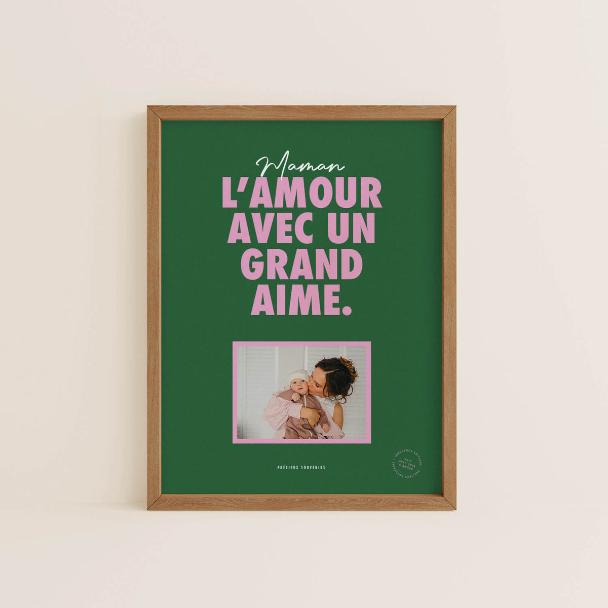 Poster incorniciato «Grand Amour»