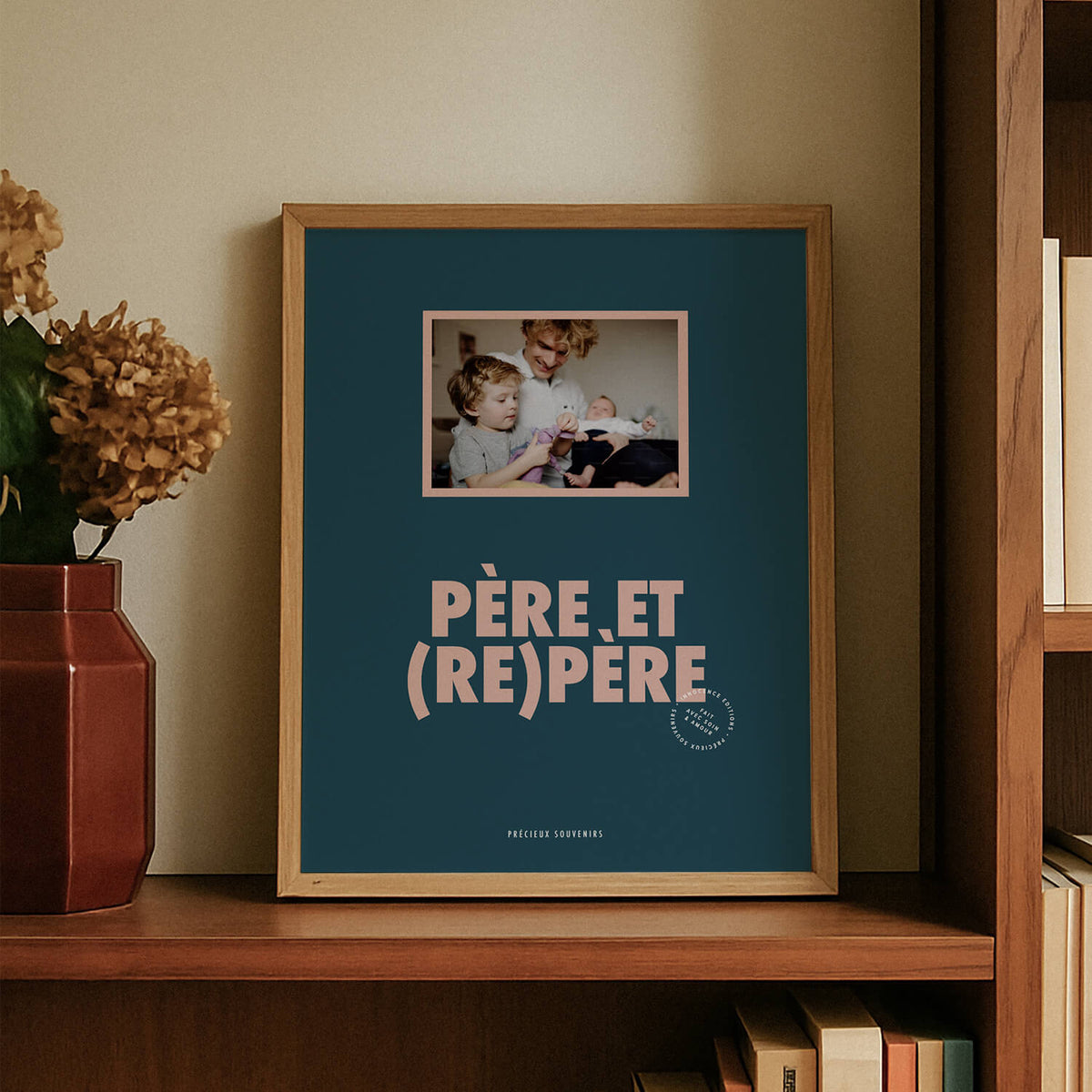 Framed poster “Père et (re)père”