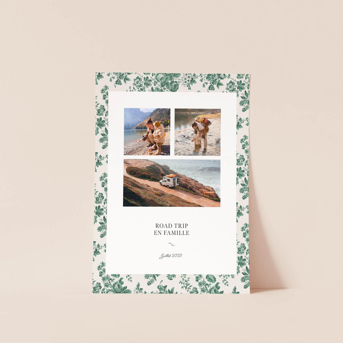 Fotoposter „Fleur verte“