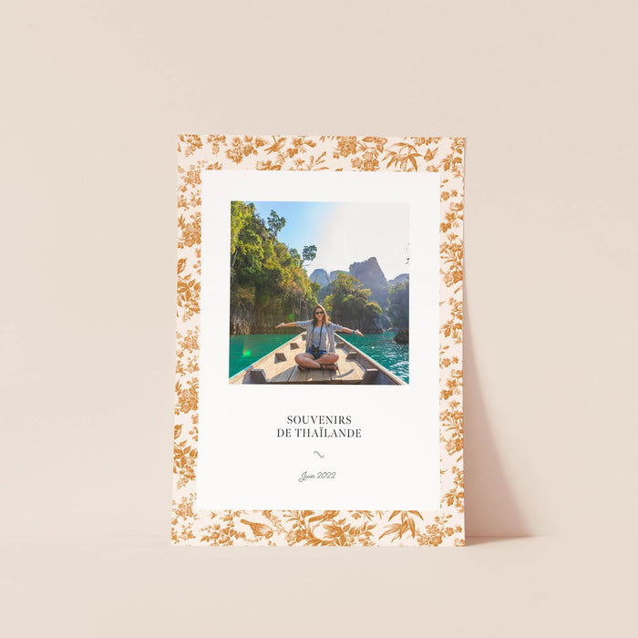 Photo poster “Paradis doré”