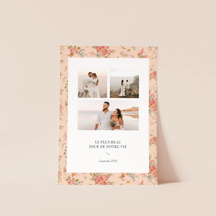 Poster con foto «Bouquet andalou»