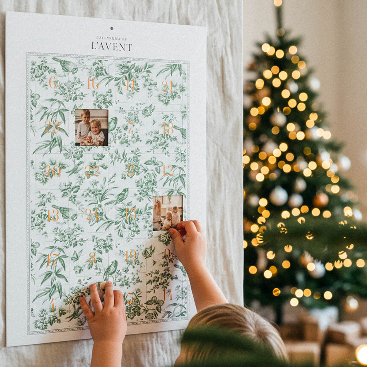 Photo Advent Calendar Poster 30x40