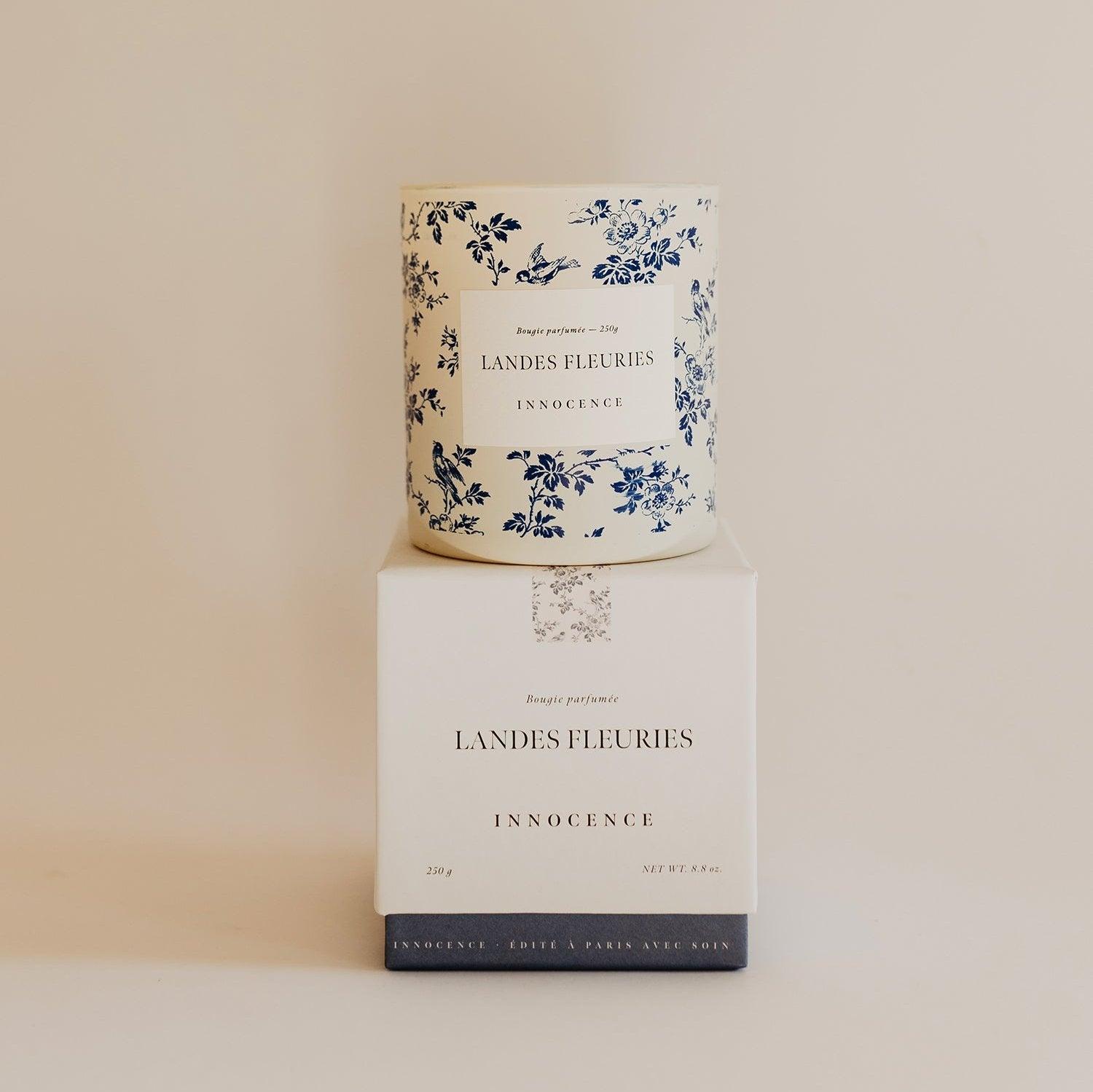 Candle "Landes Fleuries" - Innocence