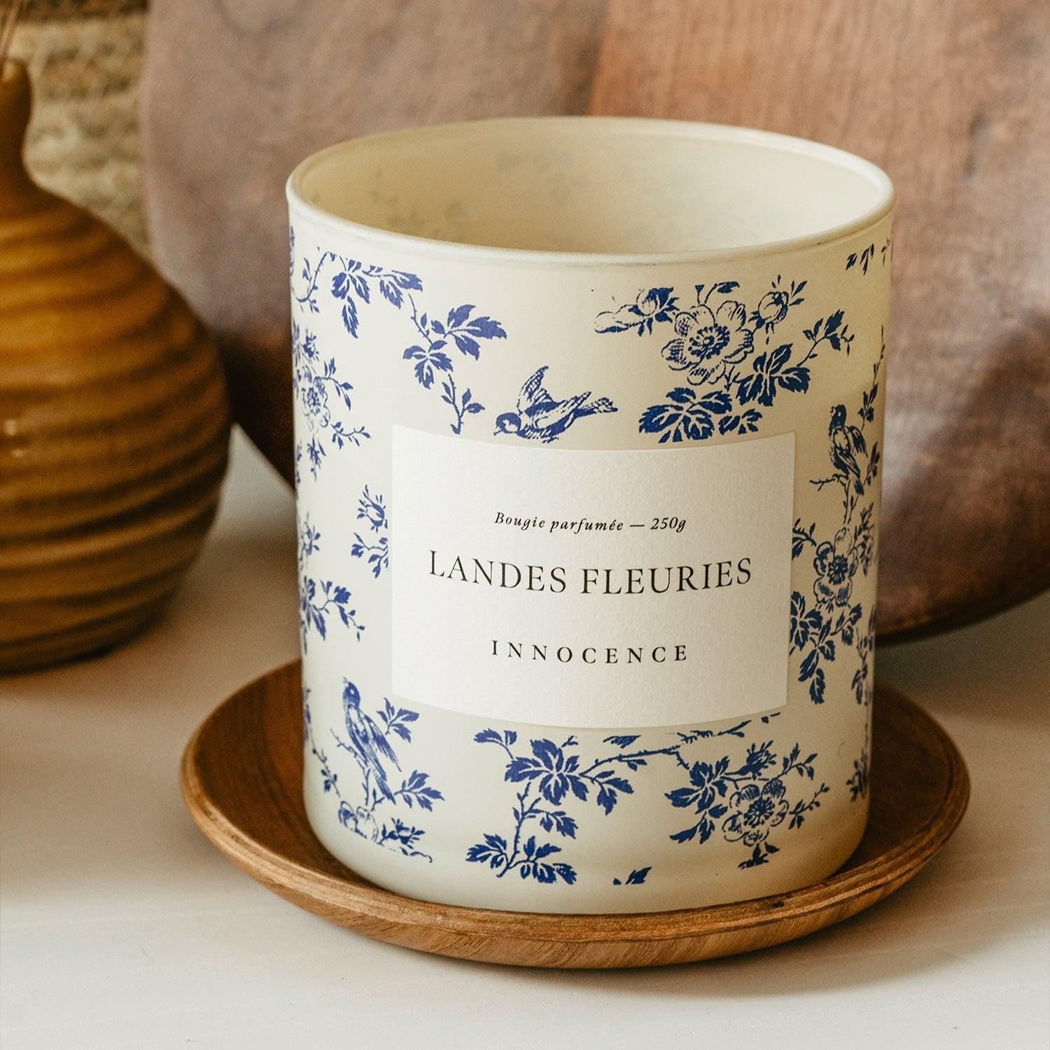Candle "Landes Fleuries" - Innocence
