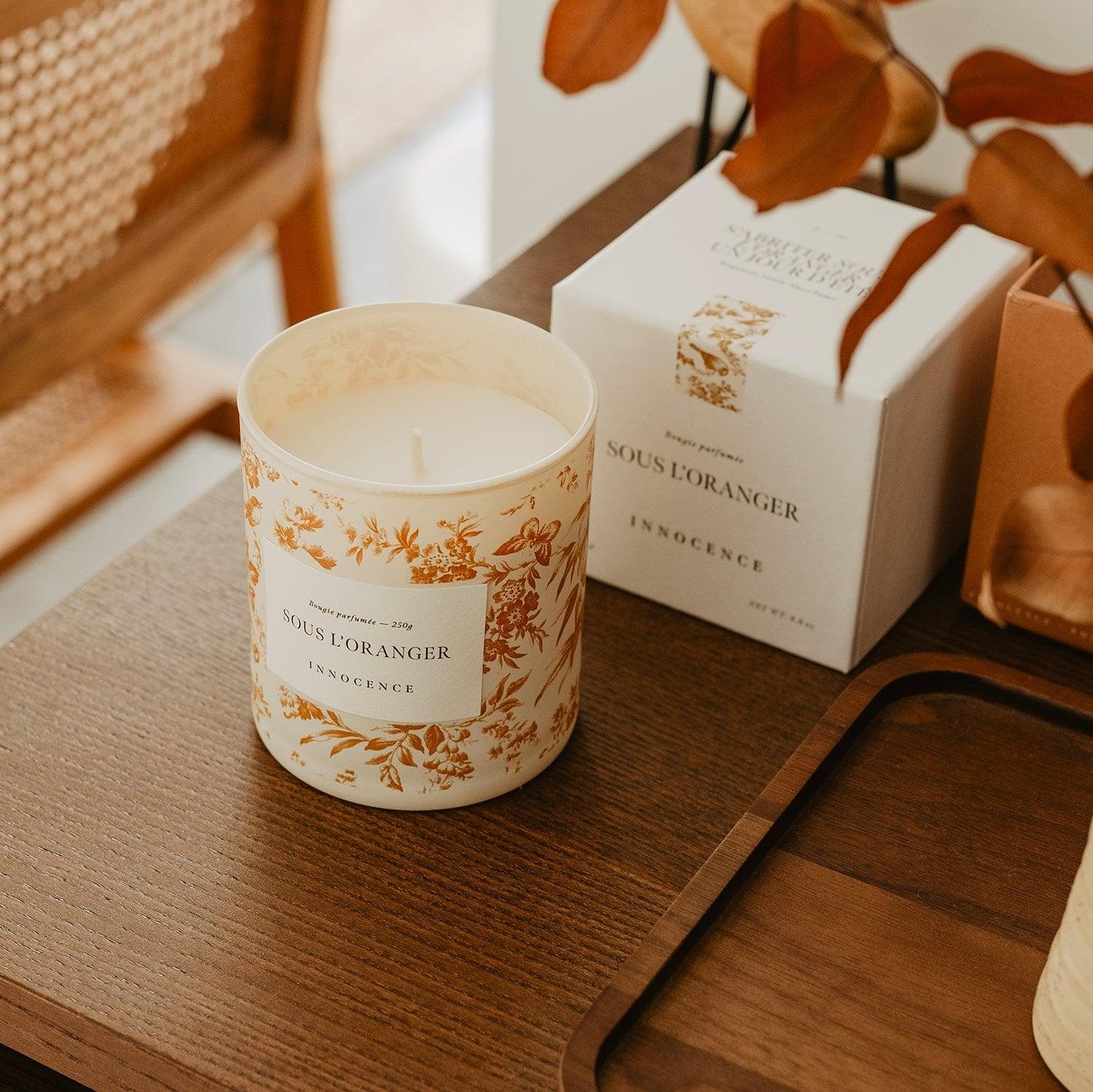 Candle "Sous l'oranger" - Innocence