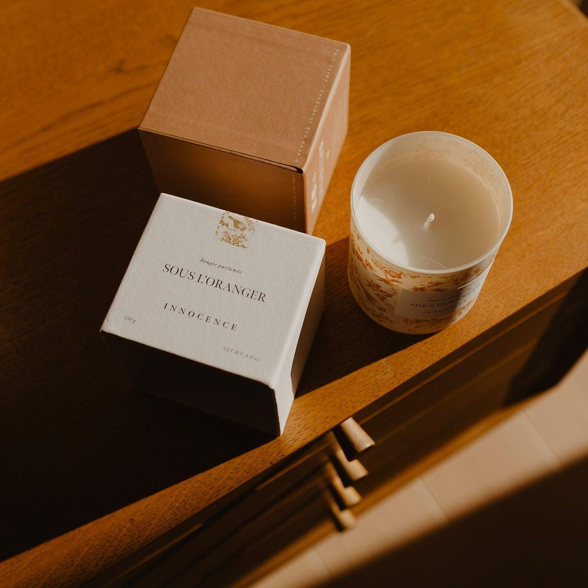 Candle "Sous l'oranger" - Innocence