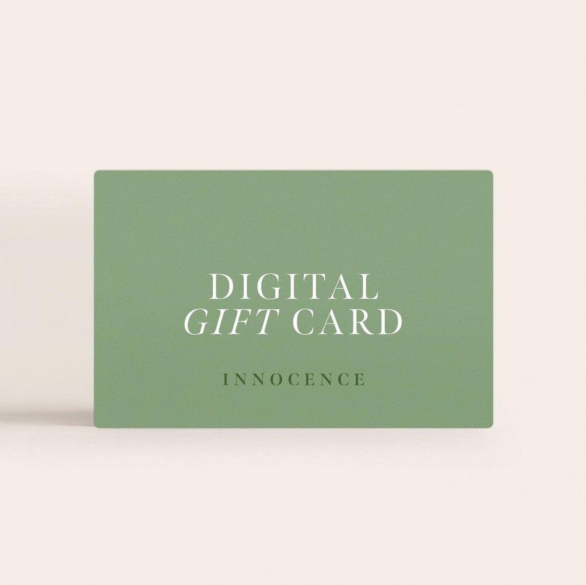 Digital Gift Card - Innocence