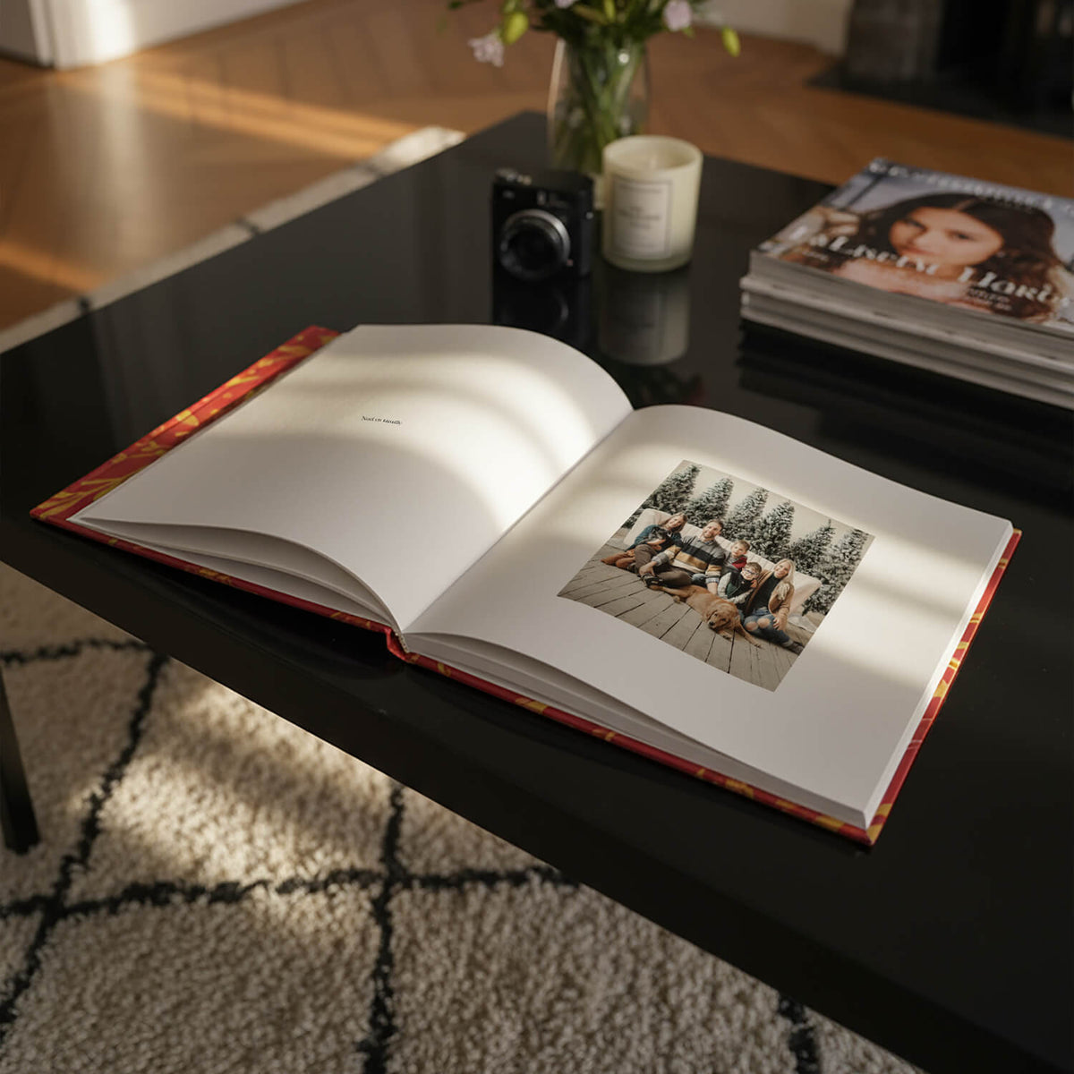 Hardcover album Feestelijk Rood