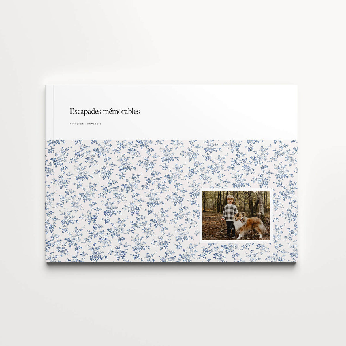 Blue Countryside Softcover Album