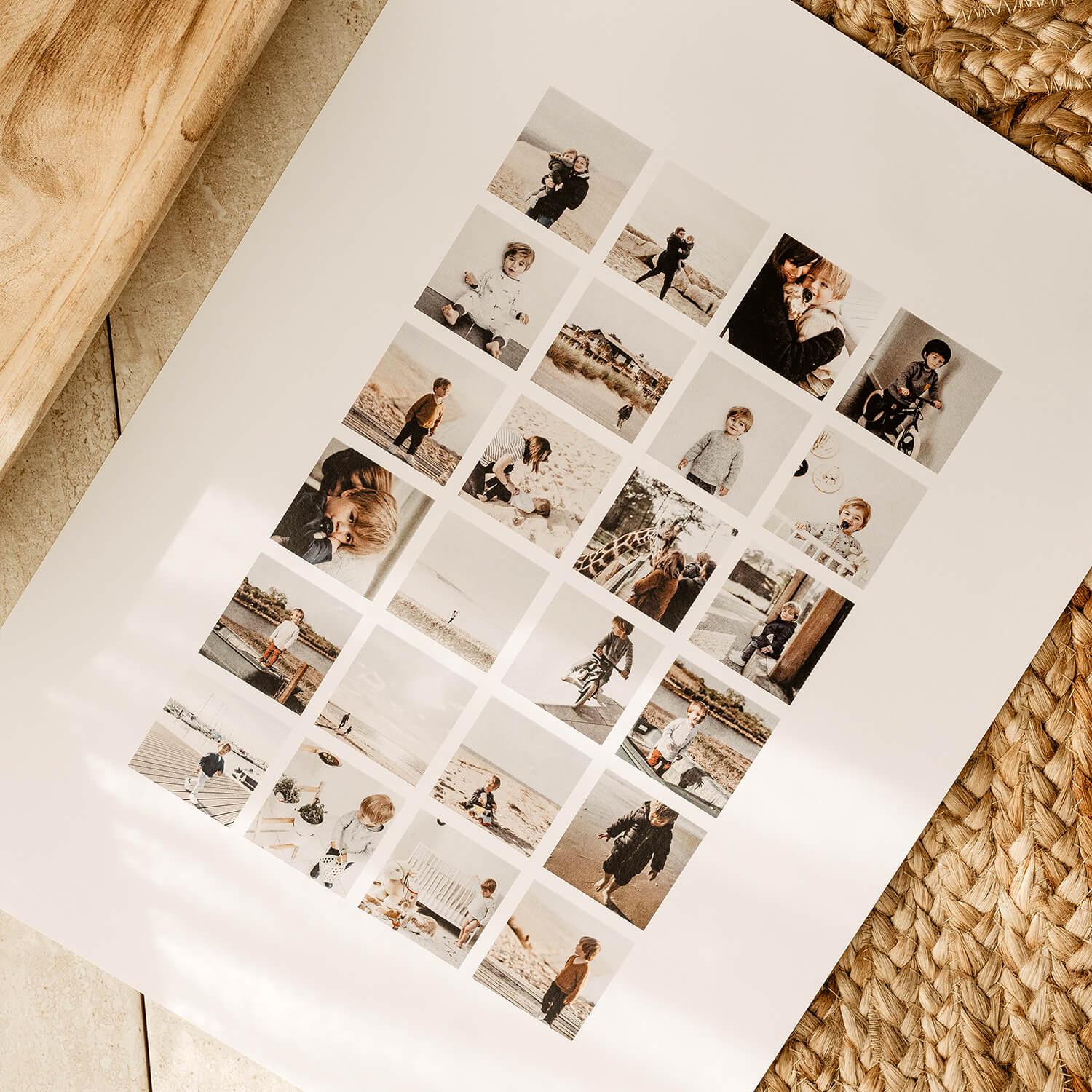 Insta Grid Print - Innocence