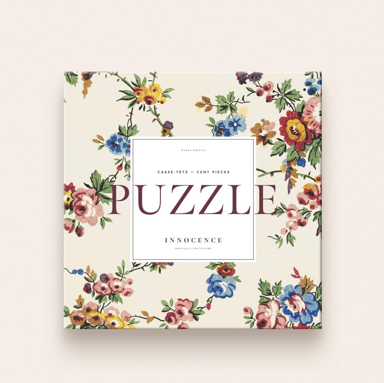 Puzzle Flowery Painting - Innocence