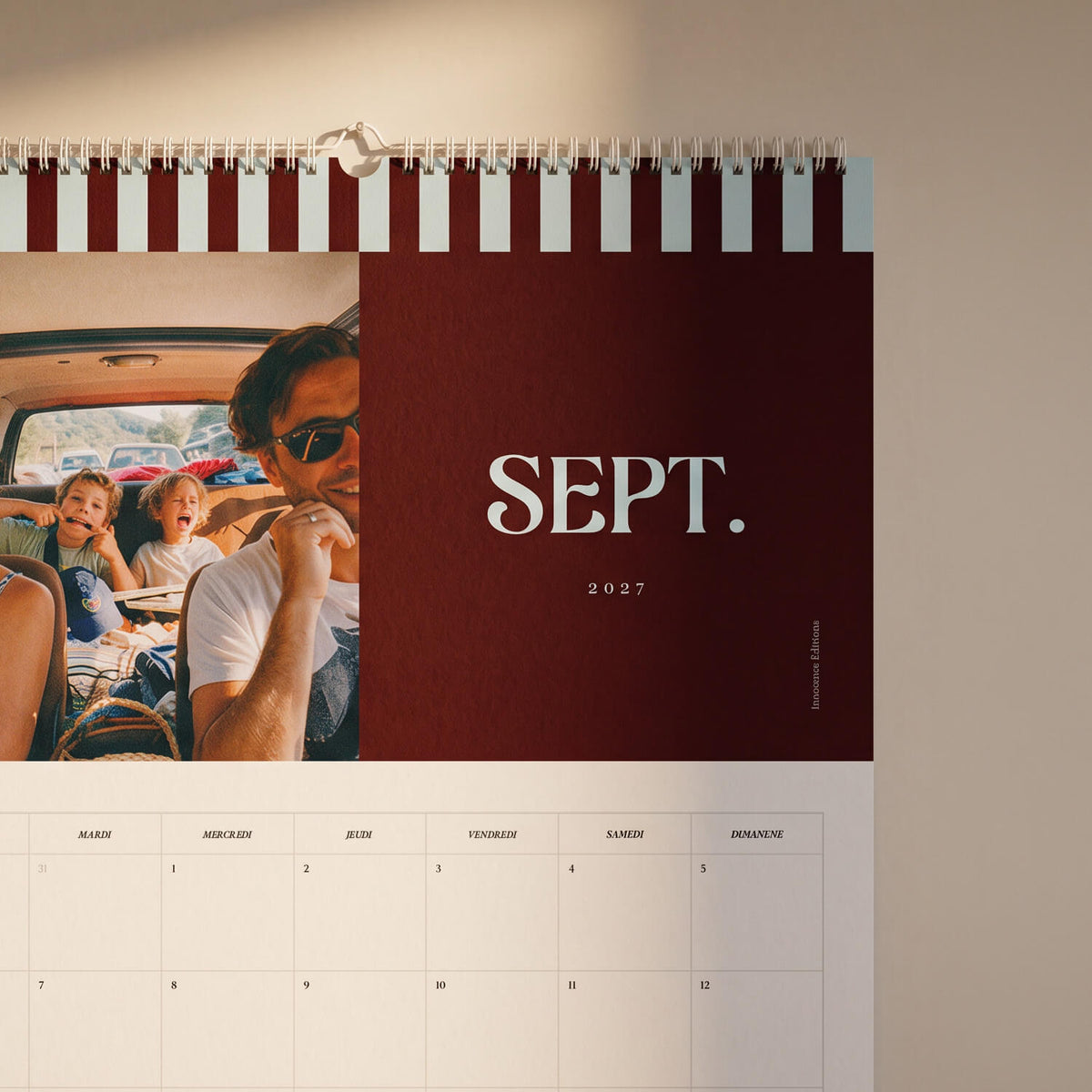 Calendrier photo A3 2027