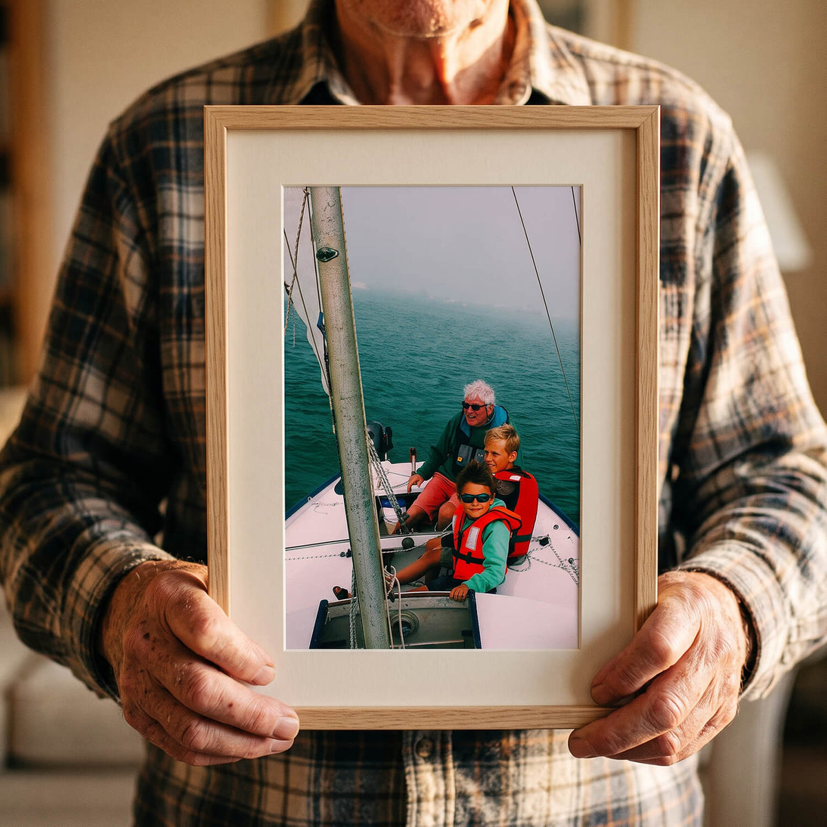 Pour papy, un cadeau qui rassemble toute la famille