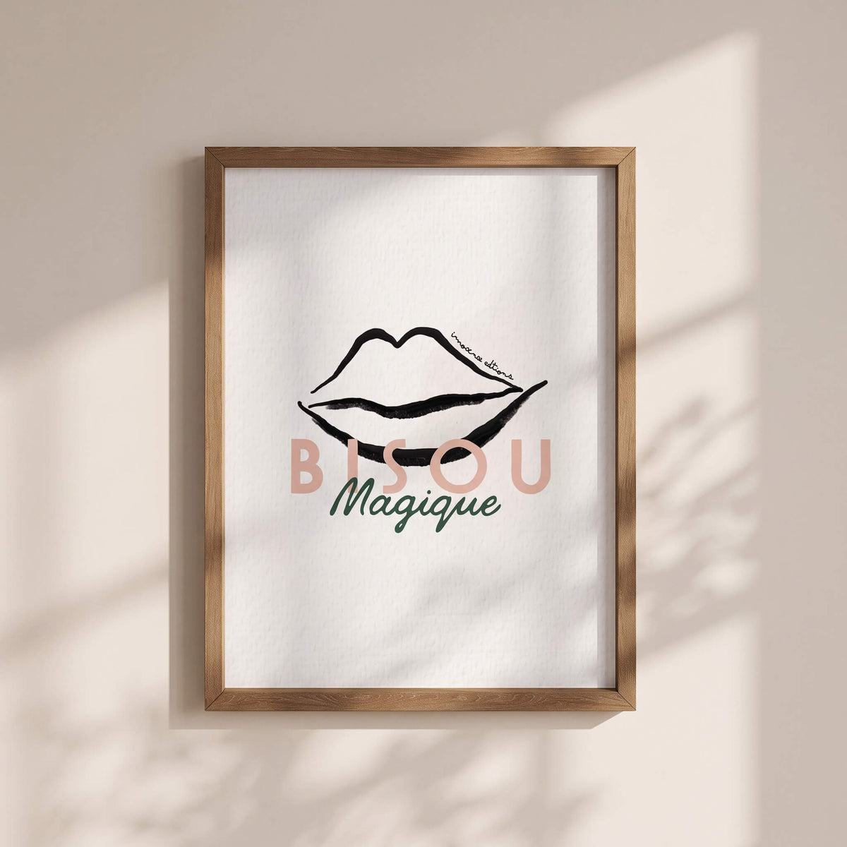 Poster Bisou Magique