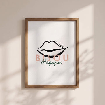 Poster Bisou Magique