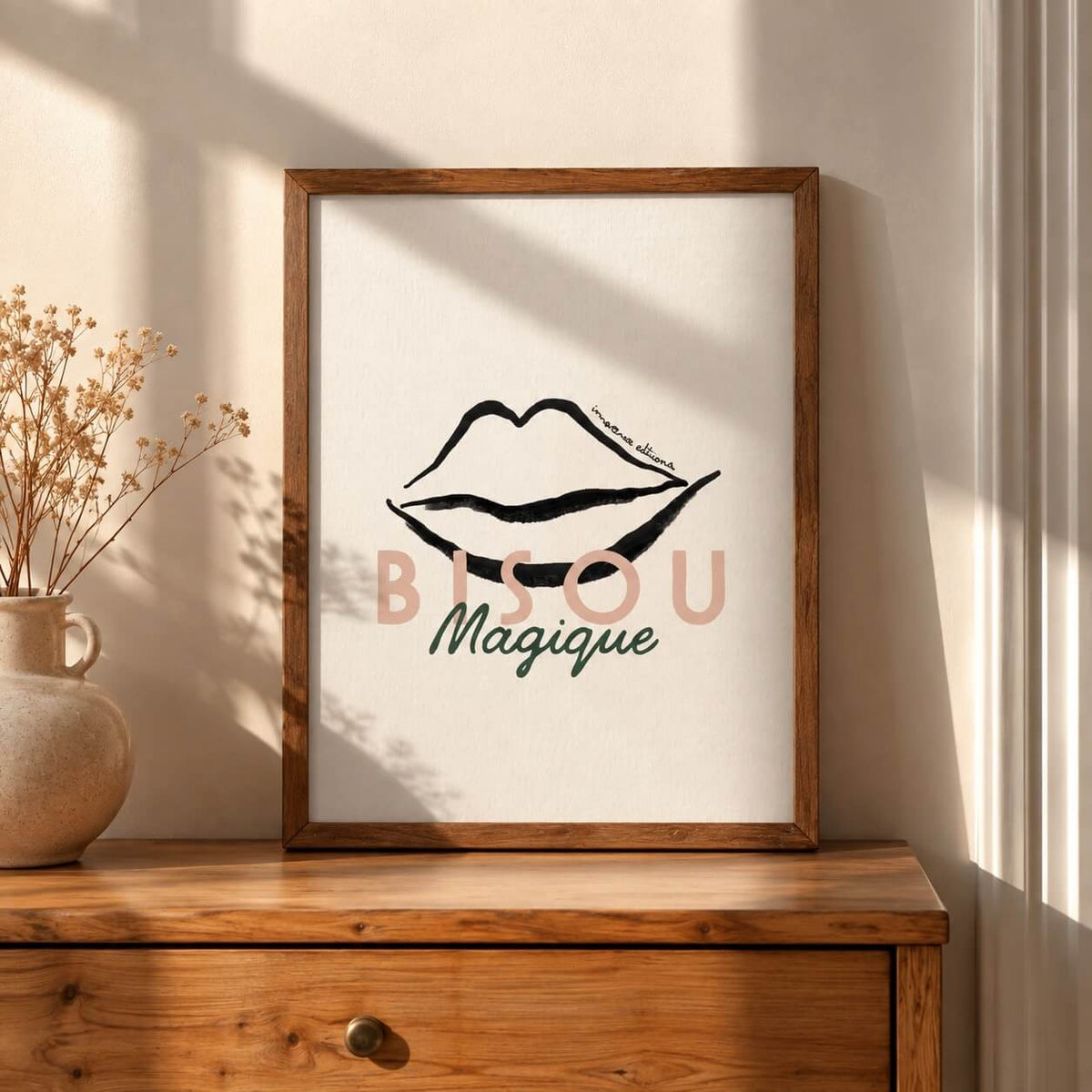 Poster Bisou Magique